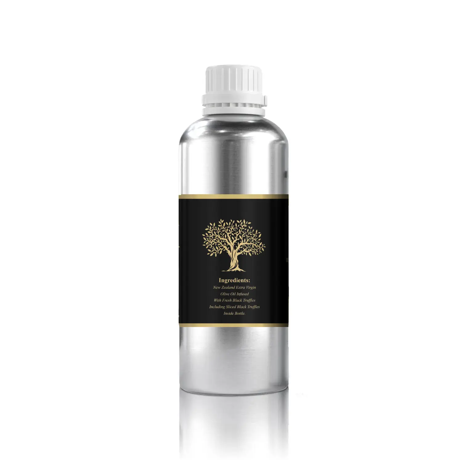 Premium Black Truffles Oil 250 ml Aluminium Bottle with Fresh Slices Of Black Truffle - Image 2