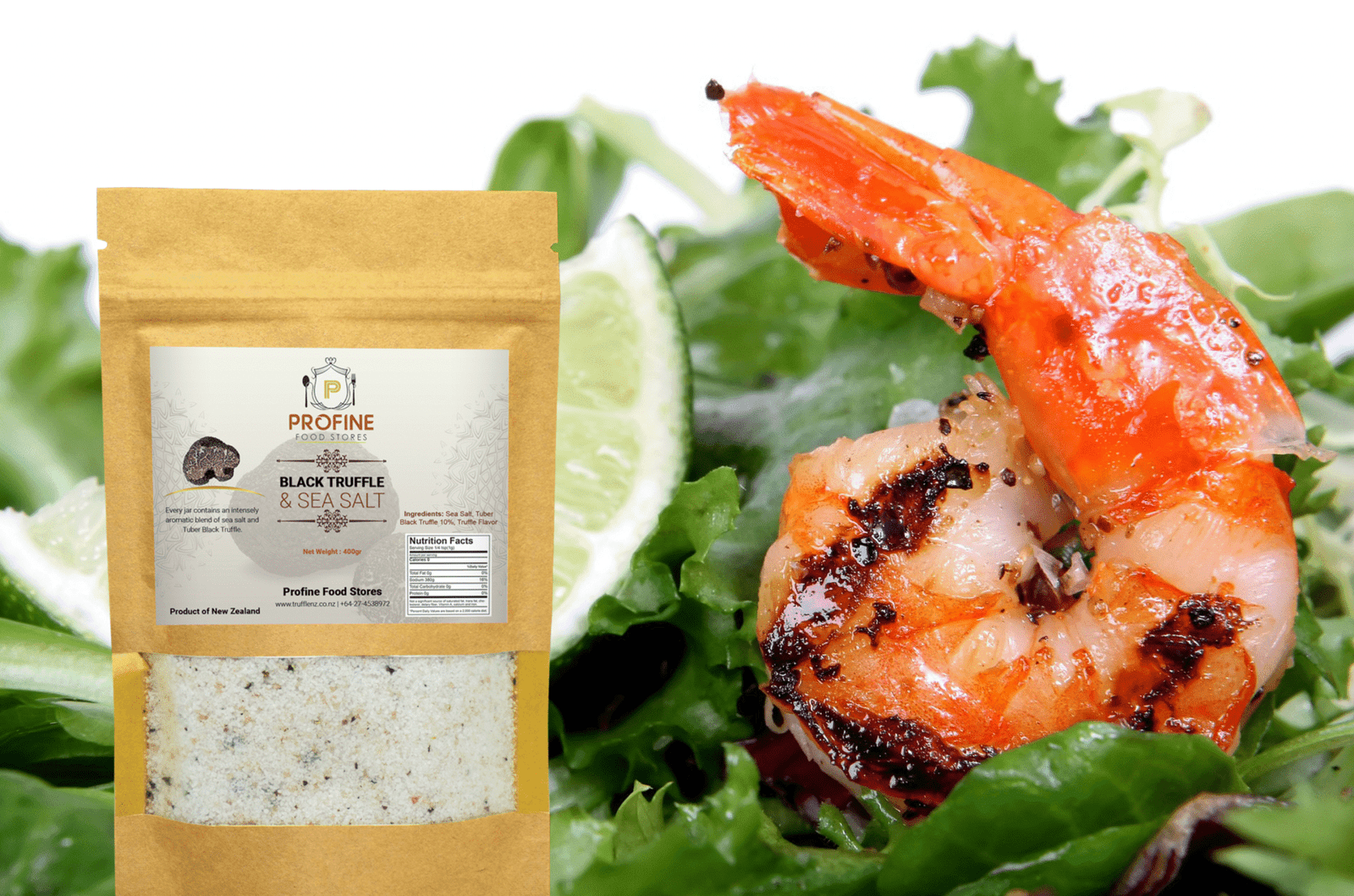 Tuber Black Truffle Sea Salt 400g ECO Pack - Image 3